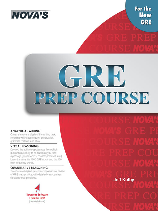 Title details for GRE Prep Course by Jeff Kolby - Wait list